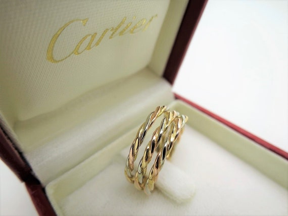 Cartier trinity ring stack best sale