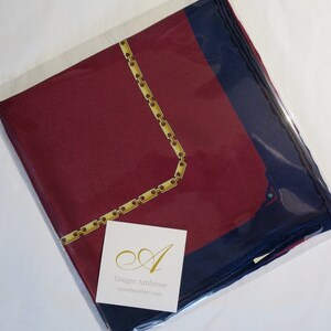 CARTIER SCARF, Modelo "C Monograma", Pañuelo 100% Seda, Made in France, Cartier Foulard Soie, Pañuelo Vintage, Seda de Lujo imagen 9