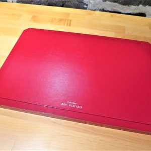 CARTIER COUNTER PAD, Ideal to Show Jewelry, Watches or Pens, Jewelry Display, Watch Display, Cartier Collector Tray image 2