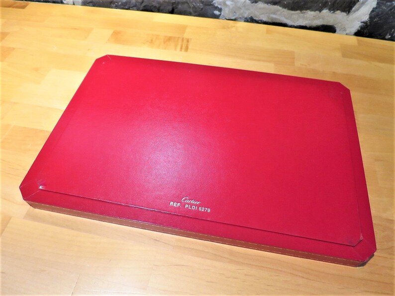 CARTIER COUNTER PAD, Ideal to Show Jewelry, Watches or Pens, Jewelry Display, Watch Display, Cartier Collector Tray image 2