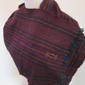 CARTIER MUFFLER, Scarf for Men, Silk with Wool Blend, Cartier Tag, Made in Scotland, Gifts for Him, Gifts for Men image 6