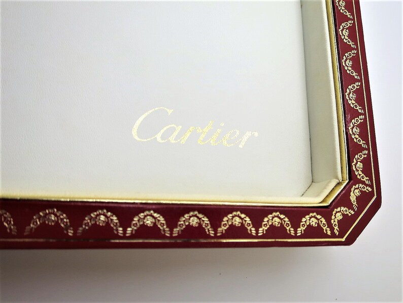 CARTIER COUNTER PAD, Ideal to Show Jewelry, Watches or Pens, Jewelry Display, Watch Display, Cartier Collector Tray image 6
