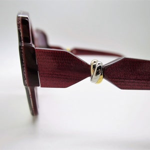 CARTIER TRINITY SUNGLASSES, Luxury Edition in Signature Cartier Red, Womens Sunglasses, Designer Sunglasses, Cartier Eye Wear, Gifts for Her zdjęcie 7