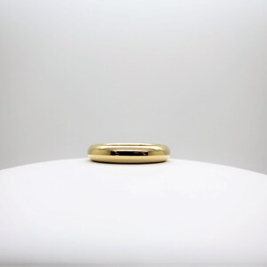 CARTIER WEDDING Ring, Size 48 (4.75 US), 3.5mm Wide, Yellow Gold 18kt, Cartier 1895 Wedding Ring, Cartier B4031200, Cartier B4031248 image 6