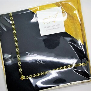 CARTIER SCARF, "Facets" Model, 100% Silk, Made in Italy, Cartier Foulard Soie, Vintage Scarf image 9