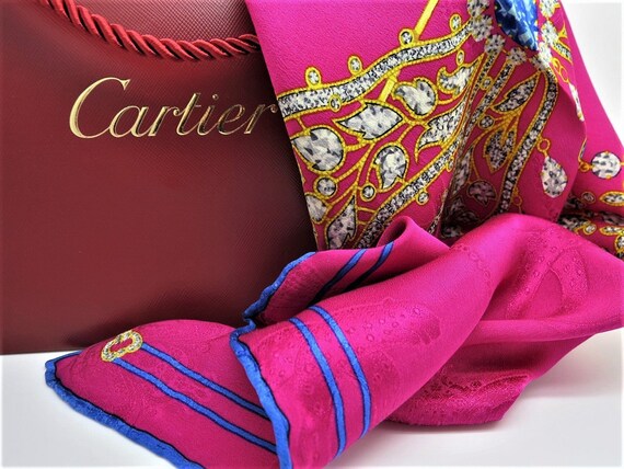 Cartier Scarf La Belle Epoque Model 100 Italian Gem Cartier Scarf La Belle Epoque Model 100 Italian Gem