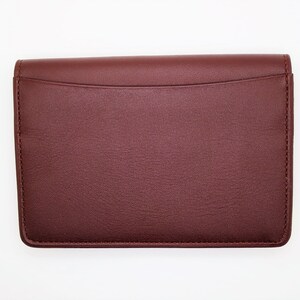 CARTIER CC WALLET in Signature Burgundy with Cartier Red Box and Certificate of Authenticity