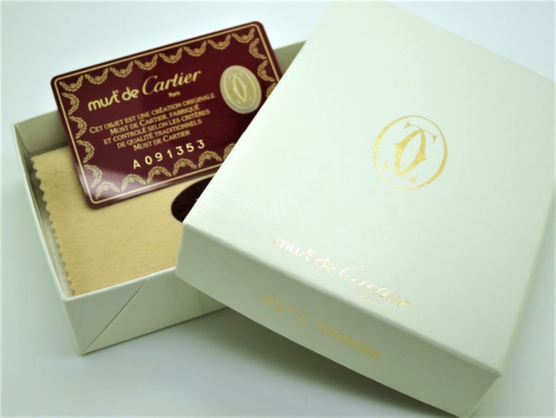 CARTIER 3-FOLD WALLET, Burgundy Cowhide w Golden Appoints & Cartier Box, Credit Card Wallet, Leather Goods, Wallets, Handbags, Small Wallet