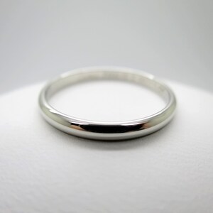 CARTIER WEDDING Ring, Size 53 (6.5 US), 2.5mm Platinum Band w Certificate, Cartier B4012500, Cartier 1895 Ring, Gift for Her, Cartier bridal collection.