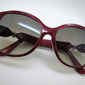 CARTIER TRINITY SUNGLASSES, Luxury Edition in Signature Cartier Red, Womens Sunglasses, Designer Sunglasses, Cartier Eye Wear, Gifts for Her zdjęcie 2