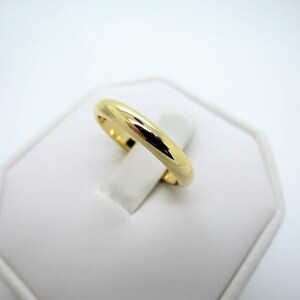 CARTIER WEDDING Ring, Size 48 (4.75 US), 3.5mm Wide, Yellow Gold 18kt, Cartier 1895 Wedding Ring, Cartier B4031200, Cartier B4031248 image 4