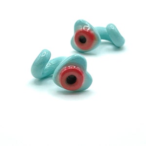 2 Gauge Heart Earrings