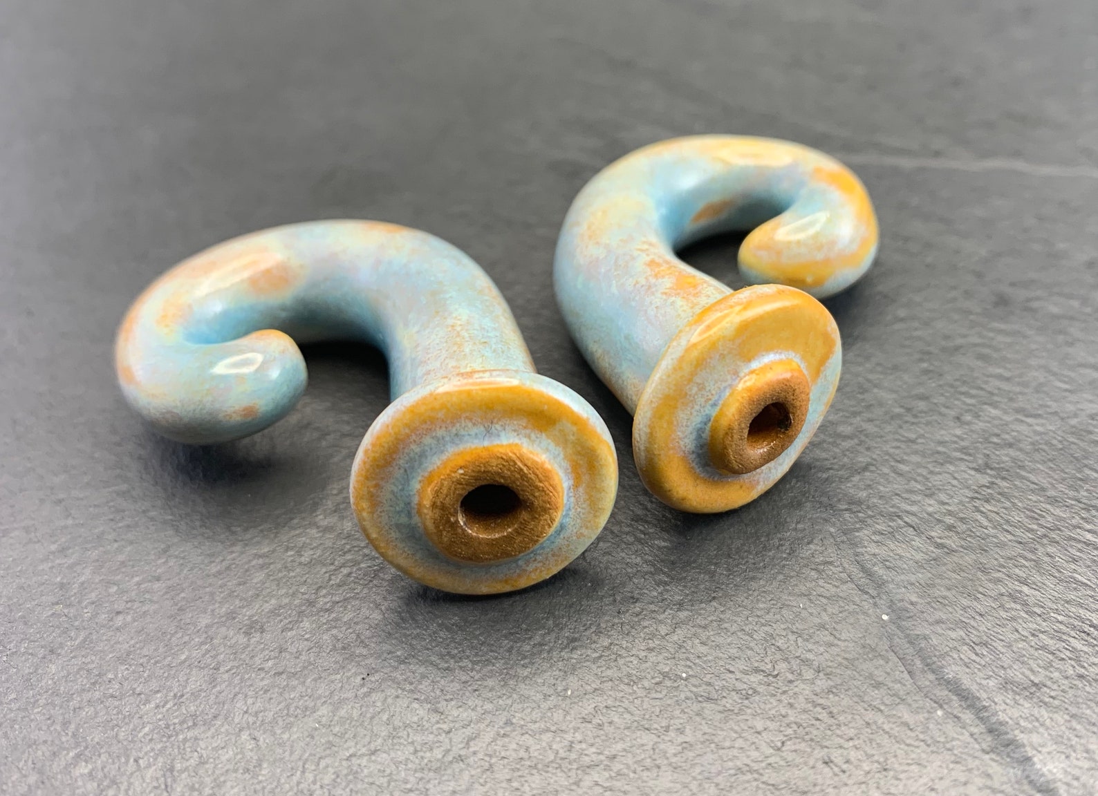 Ear Gauges. 7/16 Ear Gauges. Ceramic Ear Gauges Etsy