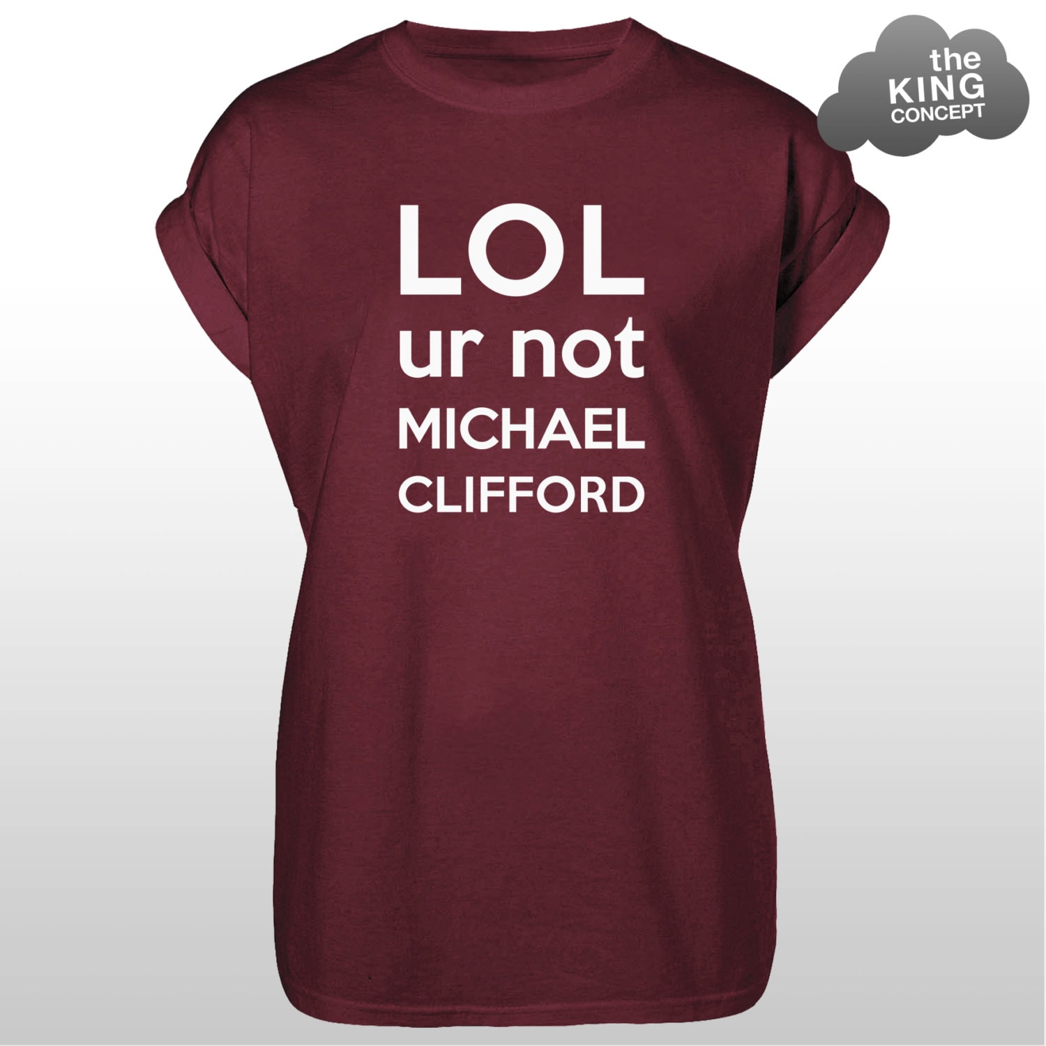 LOL Ur Not Michael Clifford T shirt 5SOS 5 Seconds of Summer Fangirl Tee Top Luke Hemmings Etsy Canada