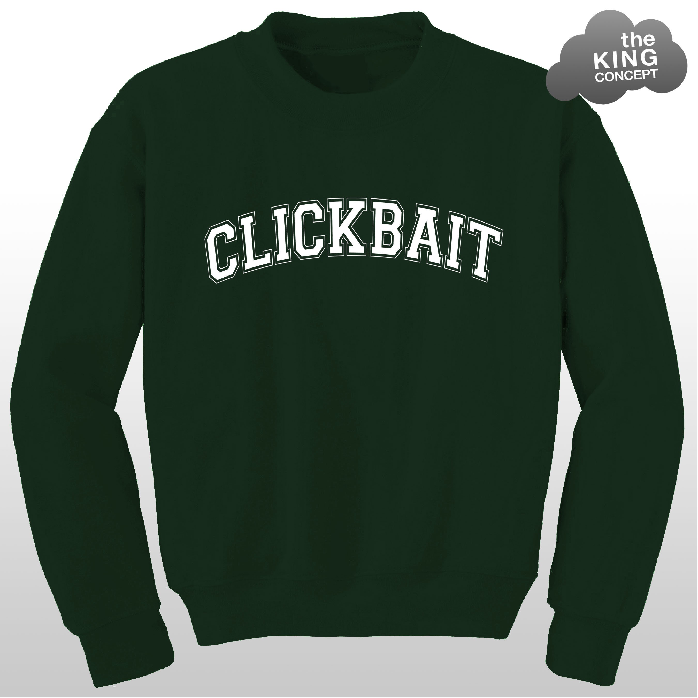 Clickbait crewneck sale