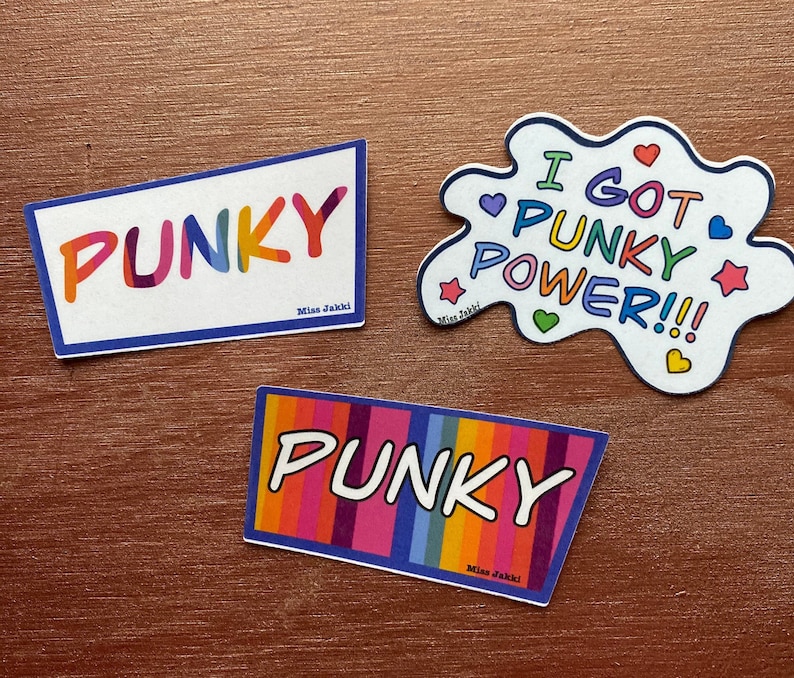 Punky Brewster Sticker Bundle