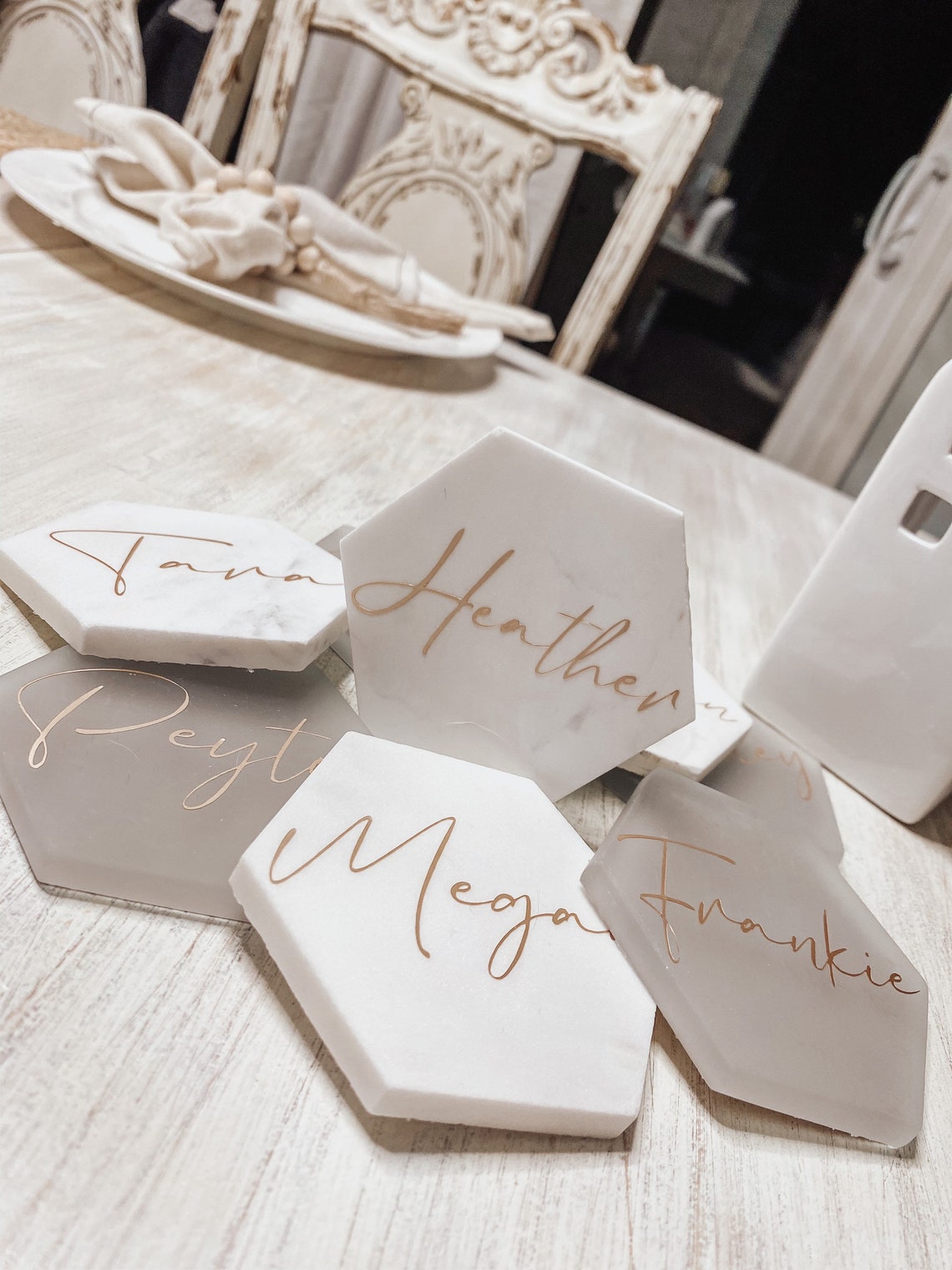 Table Name Plates Etsy