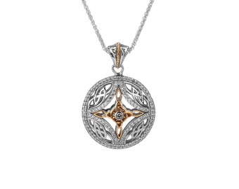 Keith Jack™ Celtic Cross Wheel Necklace -  Now Discontinued!