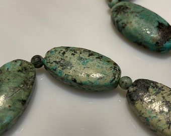 Oval Turquoise Necklace