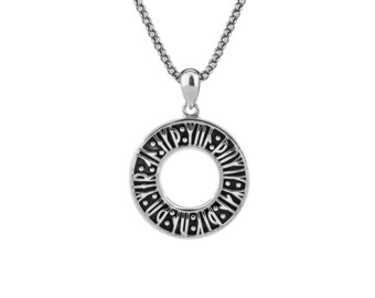 Keith Jack™ Viking Rune Pendant Necklace