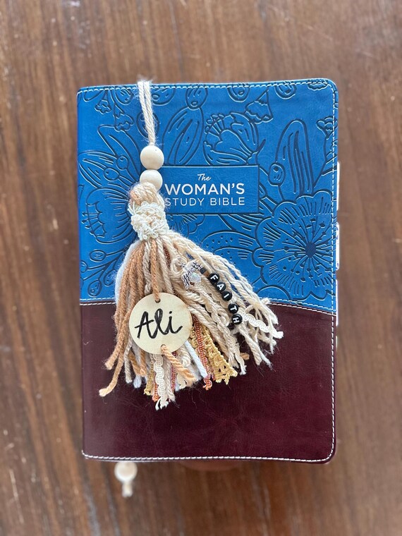 personalized book mark, Bible book mark, woman’s bookmark