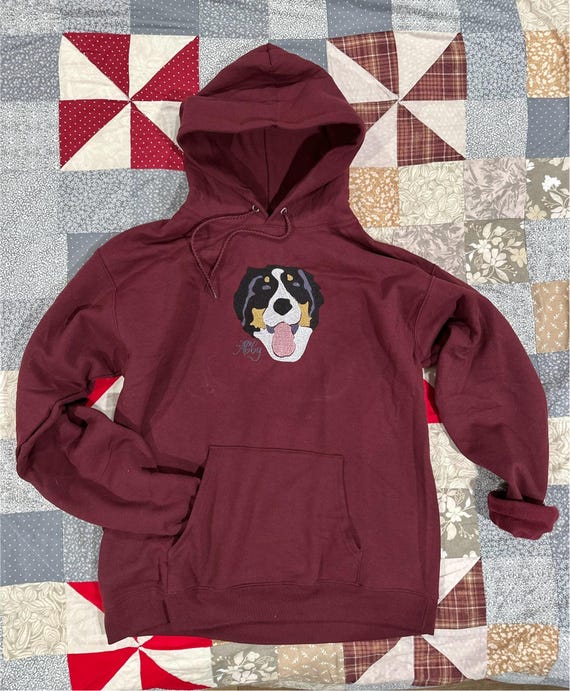 Pet embroidered portrait sweater shirt. Animal sweater. Kids clothing. Adult clothing. Adult sweaters. Adult shirts