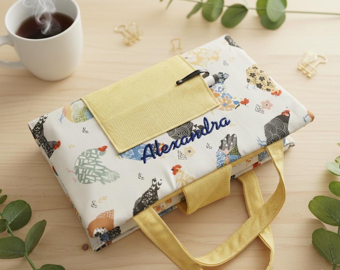 Personalized Bible  ooo cover with handles and pocket made to order