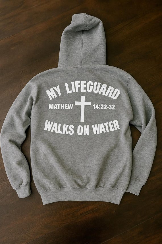 Christian sweater adult and kid