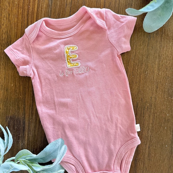 Personalized baby onesie name embroidered onesie or clothes with embroidered name. children’s gifts. personalized children clothes