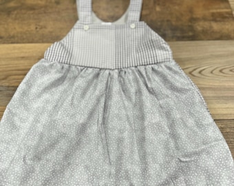 Custom girls jumper dress from adult clothing : Repurposed Adult Shirt Baby Clothes