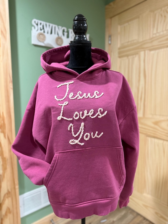 Christian adult and child apparel hand embroidered