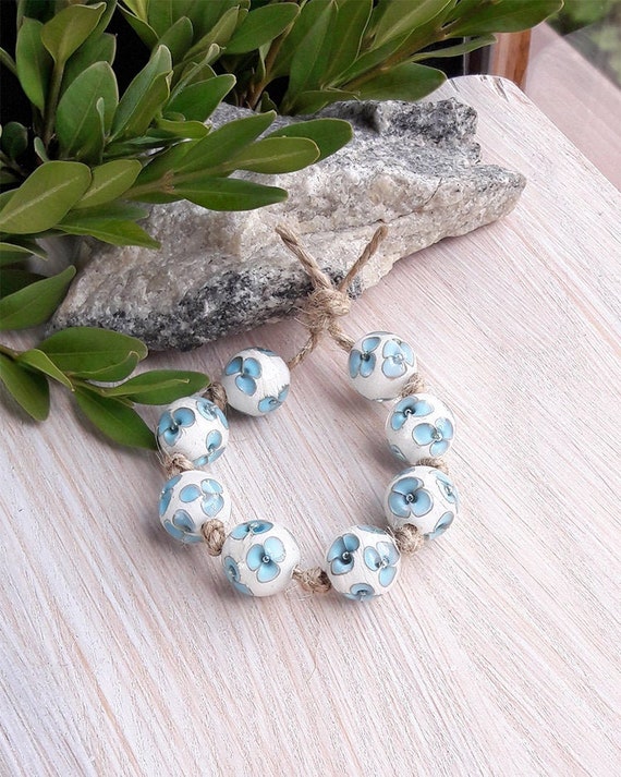 12 pcs 13mm Lampwork bead set Red Yellow Green Blue handmade round beads Made to Order Polka dot glass beads Mix lot for jewelry making