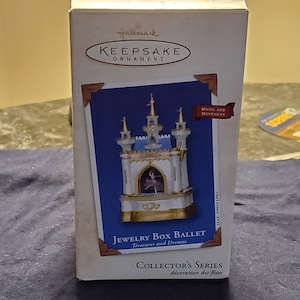 Hallmark Keepsake Ornament Jewelry Box Ballet