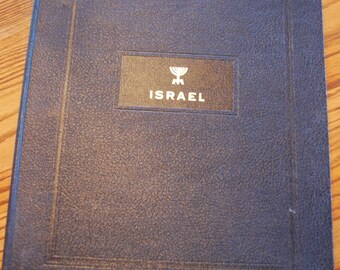 SALE:  Vintage Collectible Minkus Publication-Israel Stamp Singles
