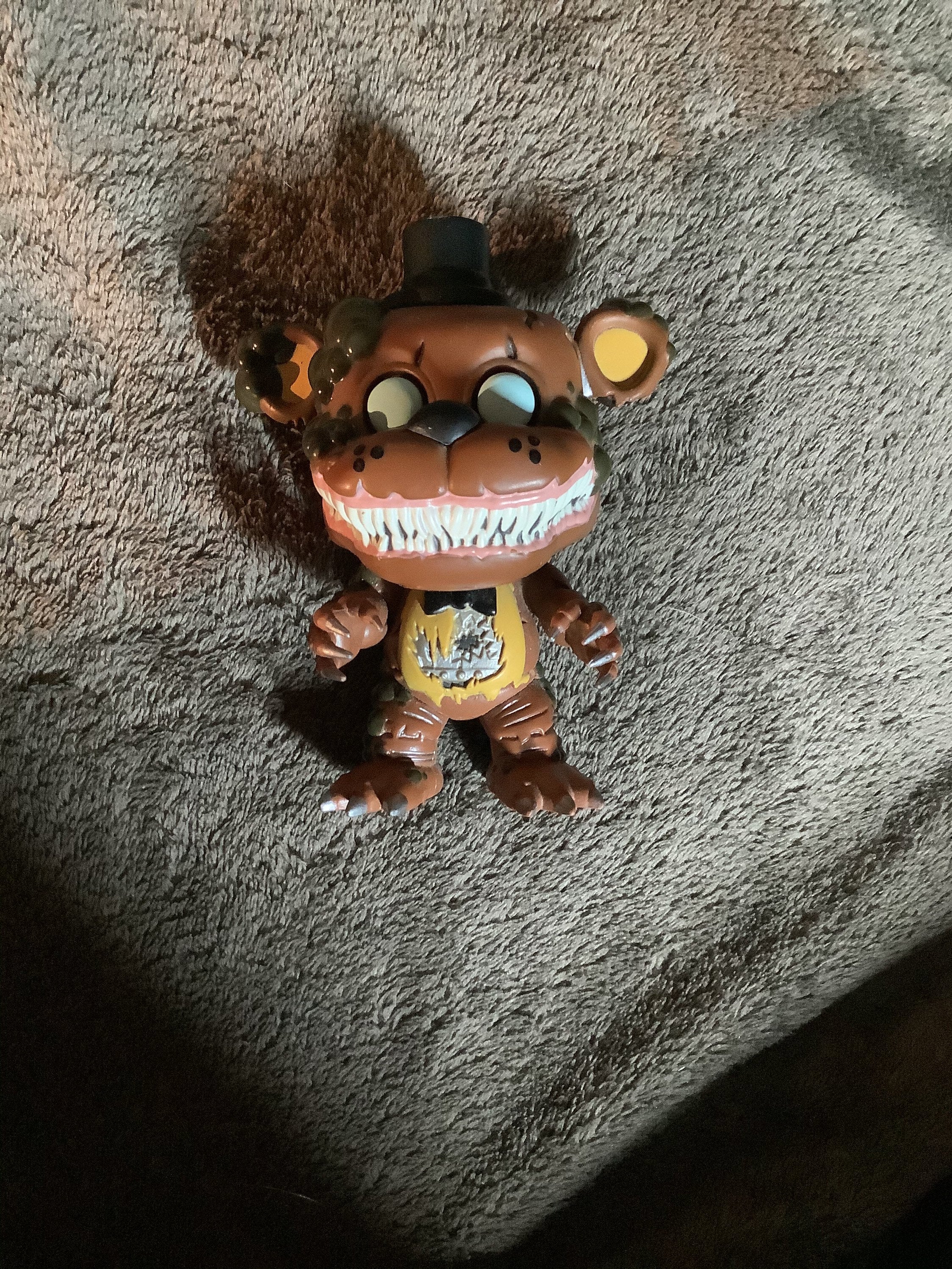 TOY FIGURE MEXICAN Five Nights at Freddy's TWISTED FREDDY COFFEE 10 inches