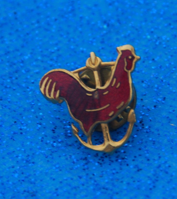 Vintage Rhode Island Red Rooster - Symbol Ocean St