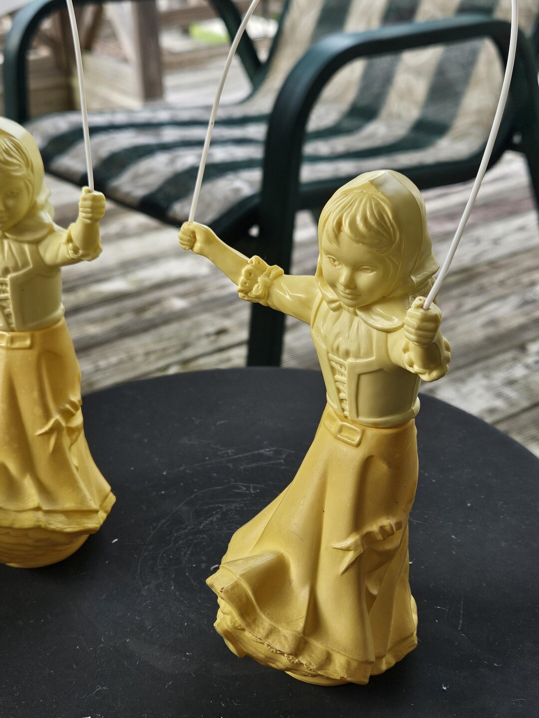 Avon Birds of Paradise Perfume in Girl Jumping Rope Decanter, Full - Etsy