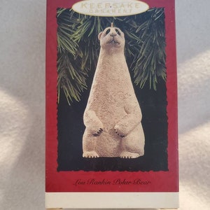 Hallmark Keepsake Christmas Ornament Lou Rankin Polar Bear
