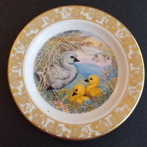 The Best Loved Fairy Tales signature edition Franklin Porcelain limited edition fine bone China; The Ugly Duckling