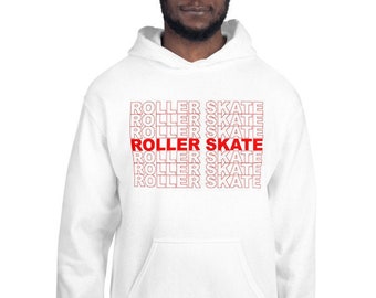 Roller Skate Thank You Unisex Hoodie