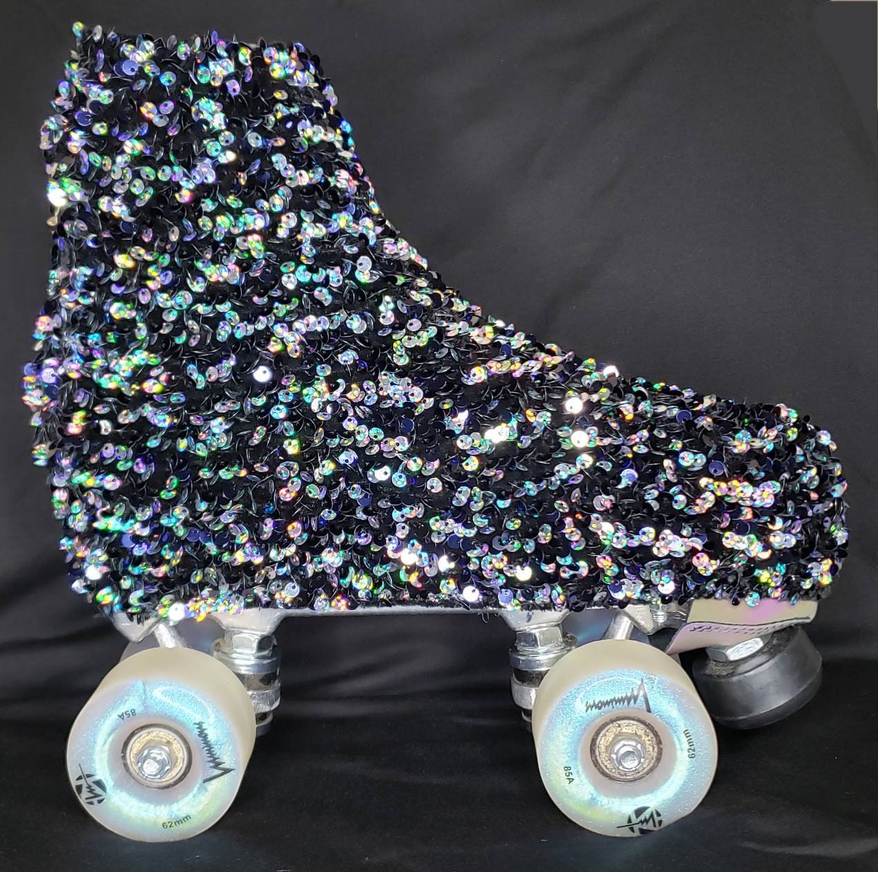 Sequin Roller or Ice Skate Covers Etsy