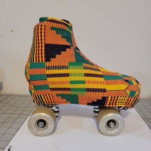 Roller or Ice Skate Covers Kente