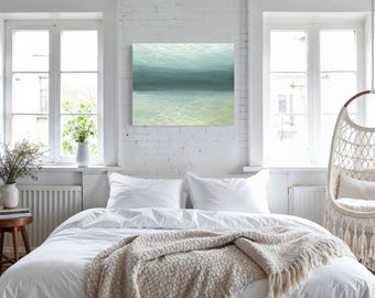 Under the Sea - Coastal Fine Art Ocean Oil Painting Home Decor