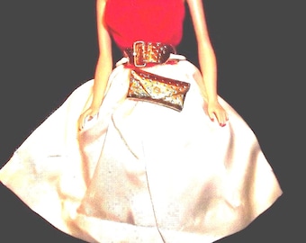 Vintage 1962 Ponytail #6 Barbie Model #850 Blonde with Blue Eyes