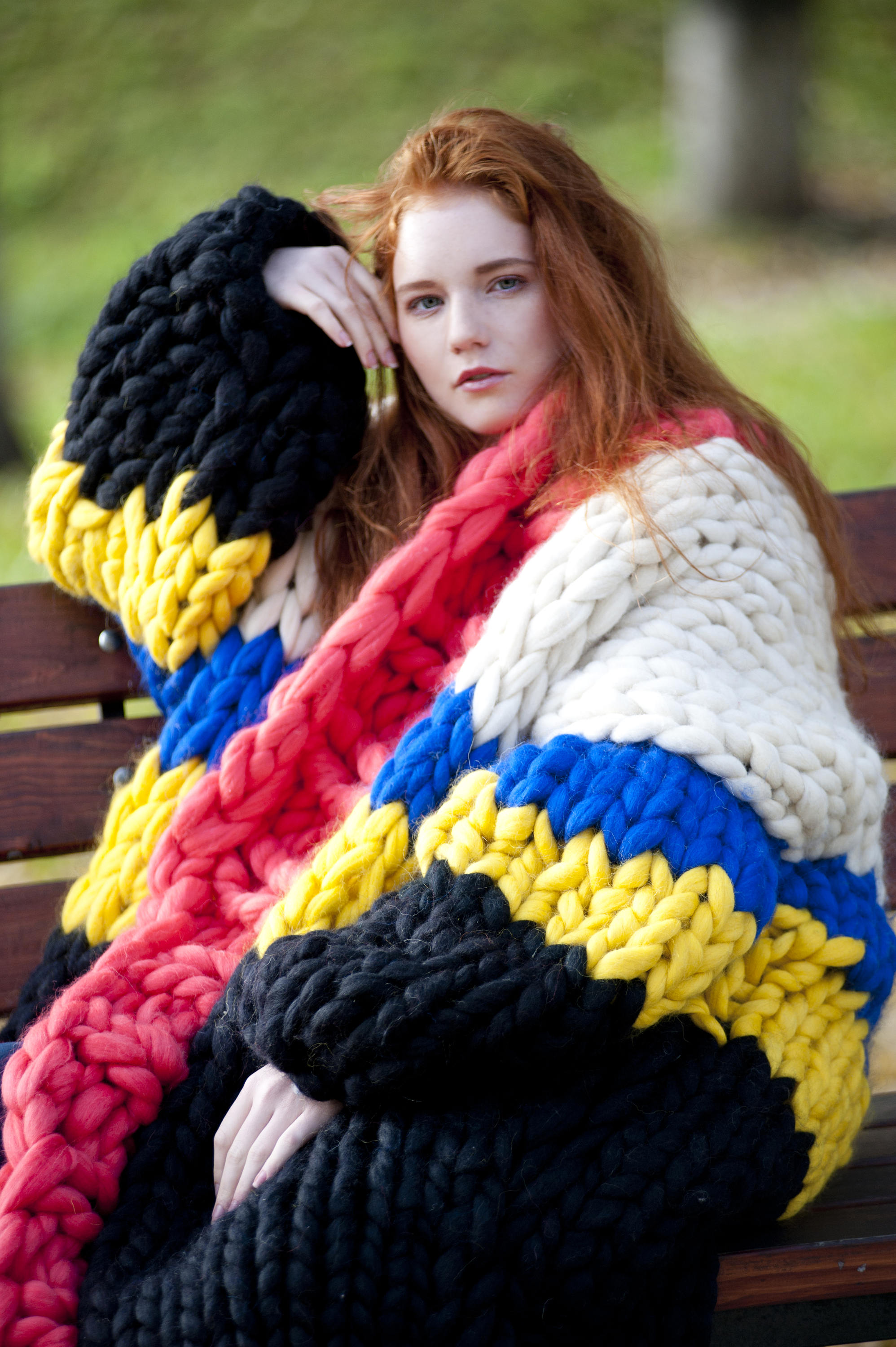 chunky sweater yarn