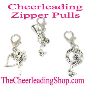 Cheerleading Zipper Pulls, Cheerleading Accessories – Cheer and