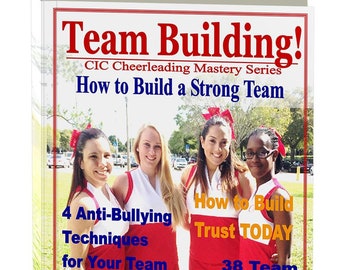 Cheerleading Team Building Ebook, Cheerleading Coach, Cheerleading Mom, Cheer Coach, Cheerleading Gift, Cheerleader Gift, Cheerleading Bow