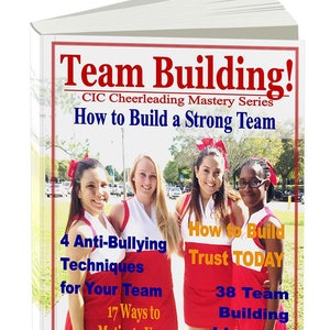 Cheerleading Team Building Ebook, Cheerleading Coach, Cheerleading Mom, Cheer Coach, Cheerleading Gift, Cheerleader Gift, Cheerleading Bow