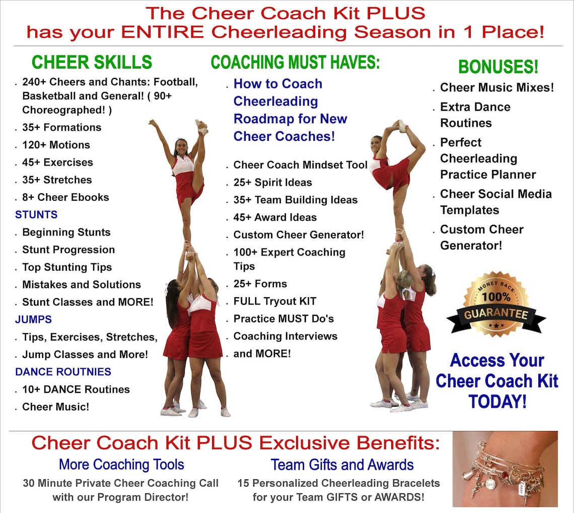 How to Coach Cheerleading - COMPLETE Cheerleading Coach Program ...