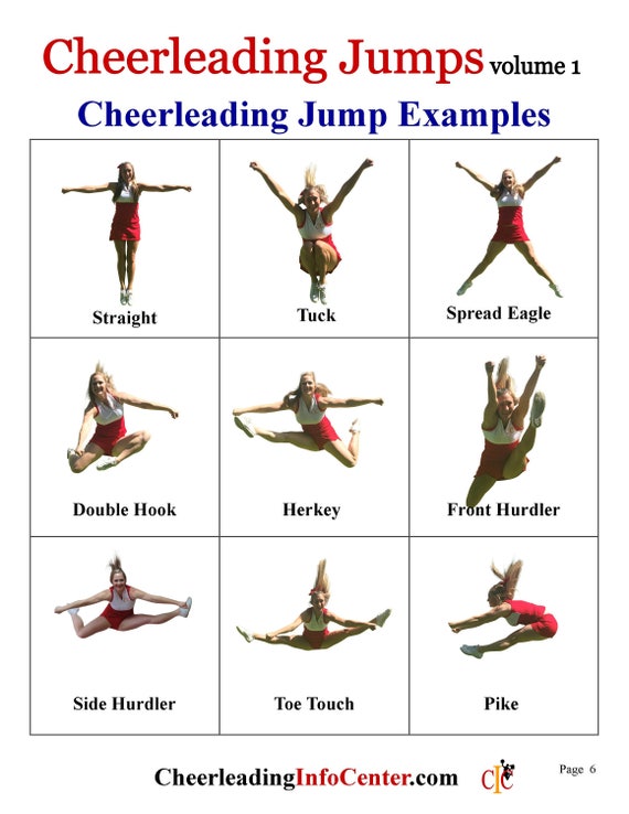 Cheerleading Jumps Ebook, Cheerleading Coach, Cheerleading Mom, Cheer  Coach, Cheerleading Gift, Cheerleader Gift, Cheerleading Bow -  Canada